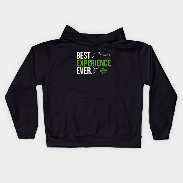 Nurburgring Nordschleife 'The Green Hell' Kids Hoodie by DavidSpeedDesign